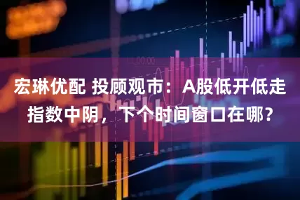宏琳优配 投顾观市：A股低开低走指数中阴，下个时间窗口在哪？