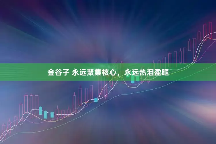 金谷子 永远聚集核心，永远热泪盈眶